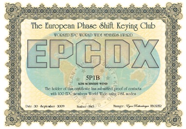 for working 100 epc members world wide using psk modes